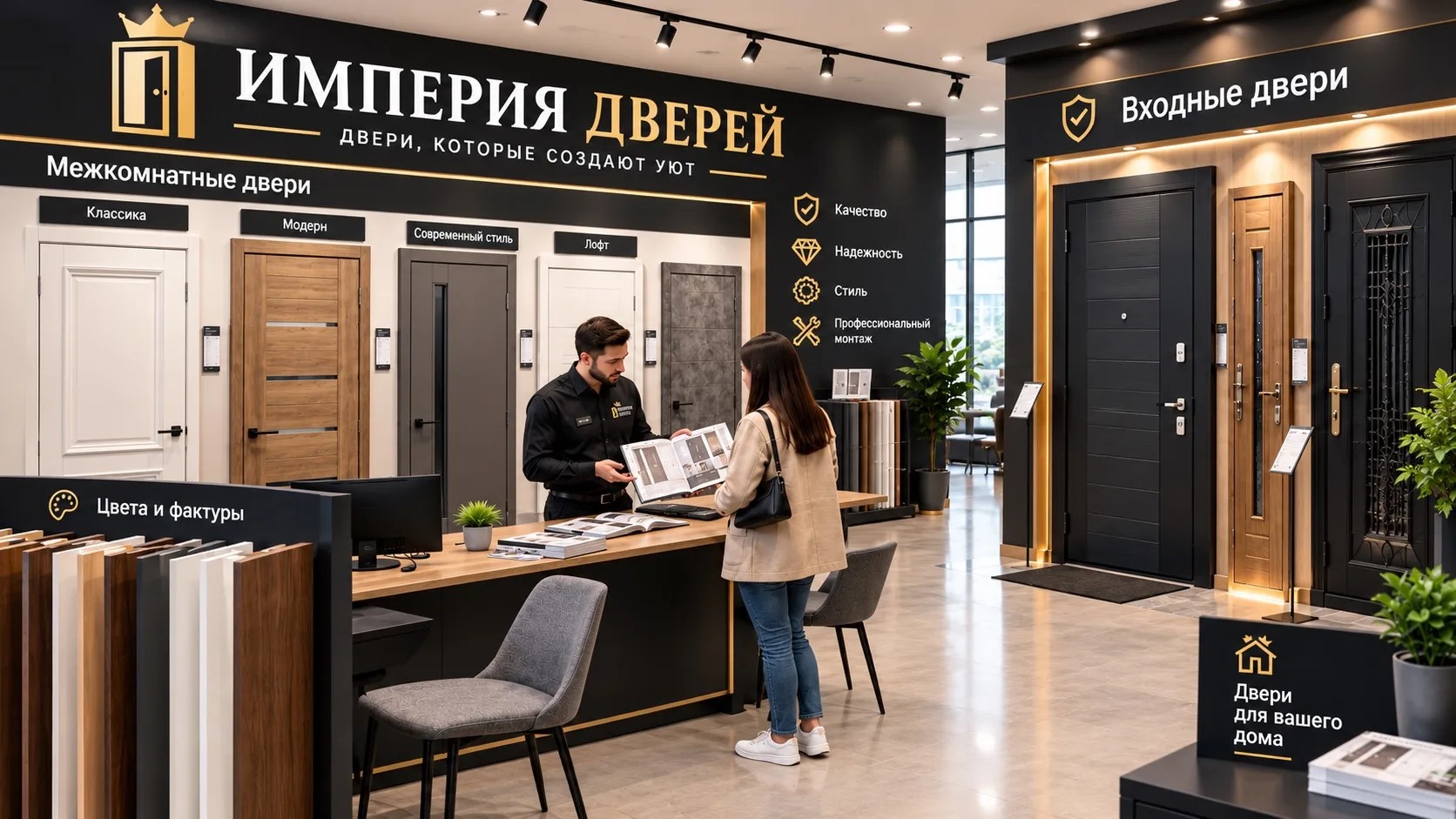 Найди свою дверь в Империи Дверей!